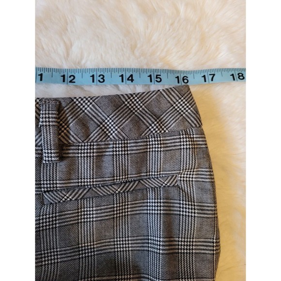 Lands End Womens Plaid Trouser Leg Pants Fit 2 Size 10P - Picture 7 of 9